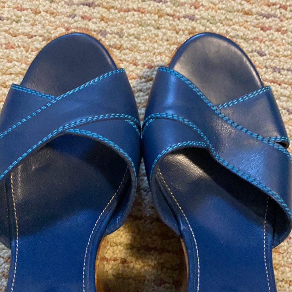 Sergio Rossi wedges 39.5 - Picture 6 of 9